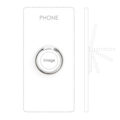 Support pour smartphone téléphone portable rotation croix latine - 2
