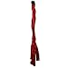 Intrepid International Tailwrap Tequin Tail Braid, Long, White/Navy/Red
