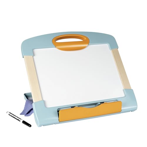 Smoby - Ardoise Modulo - Ardoise Effaçable et Magnétique - Jeu Educatif - Modulable et Transportable - Feutre et Chiffon - A Partir de 3 Ans