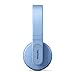 Philips K4206 Kids Wireless On-Ear Headphones, Bluetooth + Cable Connection, 85dB Limit for Safer Hearing, Built-in Mic, 28 Hours Play time, Parental Controls via Philips Headphones, Blue