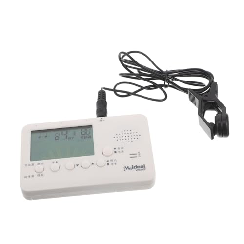 ibasenice Afinador De Instrumentos Erhu Pedal De Afinador De Guitarra Sintonizador De Viola Afinador De Flauta Afinador De Ukelele Afinador De Metrónomo De Guitarra Resina Abdominal