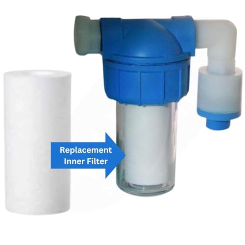 Image of DreamAqua 5 Inch Washing Machine Spun Cartridge Filter | Universal 5 inch Refill for Front & Top Load | Compatible with LG, Samsung, IFB, Whirlpool | High Sediment Removal | Pack of 4