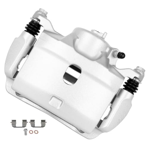 Image of cciyu Front Left Brake Caliper Assembly w /Bracket 19B2660 2013-2015 For Acura For ILX,2003-2017 For Honda For Accord,2013-2021 For Honda For Civic,2016 For Honda For CR-Z,2013-2014 For Honda For Fit
