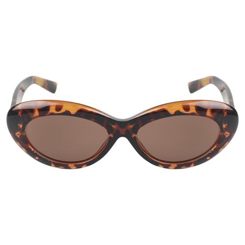 Image of KILLER Women's Sunglass, Oval Shaped Acetate Frame Polarized Lens Sunglasses Case For Women, Girls, Gradient Lens Sunglasses