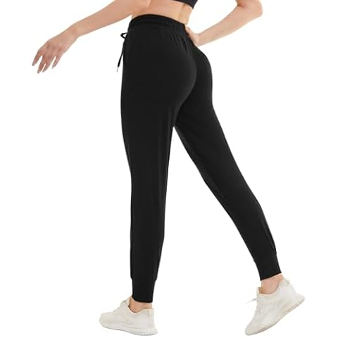 GAYHAY Joggers for Women with Pockets - High Waist Drawstring Stretchy Sweatpants for Athletic Gym Workout Running Travel Cover