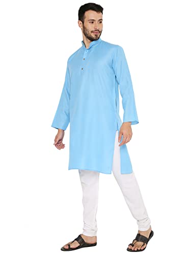 Image of Maharaja Magic Cotton Kurta Pyjama Set for Men