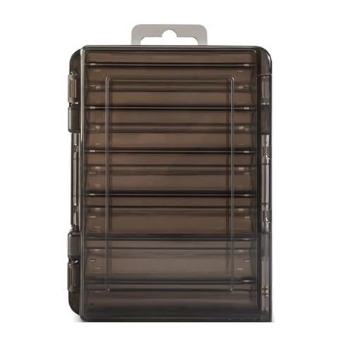 WEISUYUUS Fishing Lures Box Outdoor Fishing Tool Box Portable Tackle Case Organizers Double Sided Lures Hook Organizers Enduring