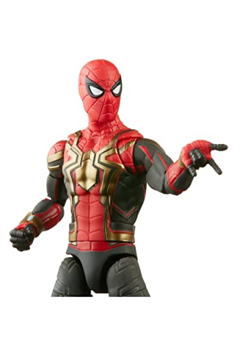Hasbro MARVEL Marvel Legends Series Movie "Spider-Man: No Way Home" Integrated Suit Spider-Man 6-Inch Action Figure F3018 Genuine Product