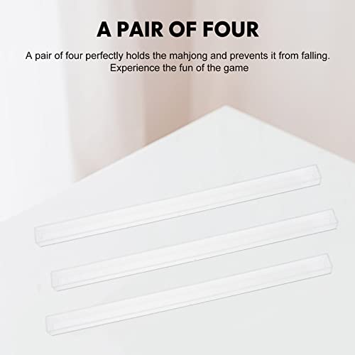 Soportes para Mahjong portátiles 4 piezas miniatura 5