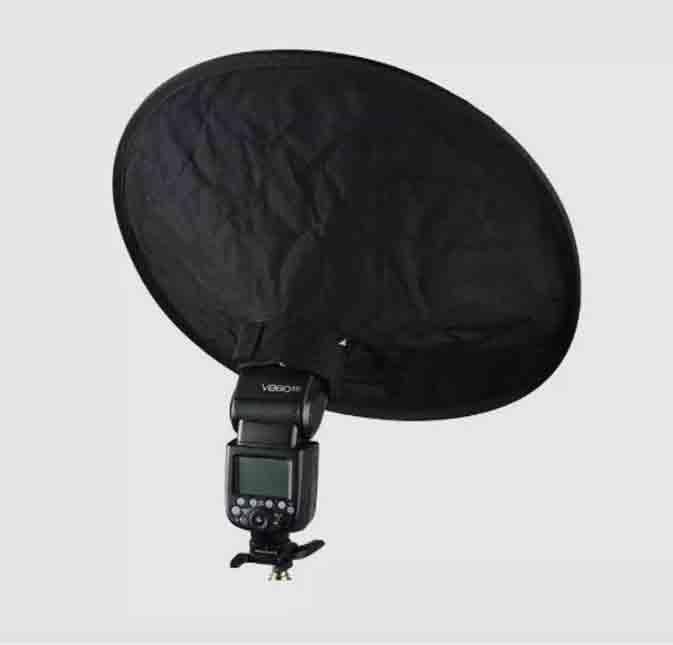 44CM DIFFUSORE FLASH SOFTBOX RIFLETTORE CIRCOLARE ritratto diffuser macro compatibile con NIKON SPEEDLIGHT SB-700 SB-910 SB-900 SB-5000 SB-500 SB-800 CANON SPEELITE 430EX II III 470EX 580EX