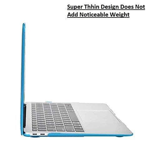Image of Red Lemon Hardshell Case for MacBook Air 13 inch [2020 2019 2018 Release] M1 A2337 A2179 A1932 with Retina Display Touch id Hard Case Cover (Light Blue)