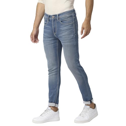 Image of Pepe Jeans Men's Mid Rise Super Skinny Fit Jeans