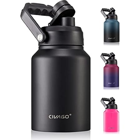 half gallon insulated water bottle