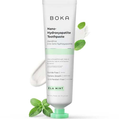 Boka Fluoride Free Toothpaste, Nano Hydroxyapatite...