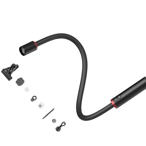 Luz de metal para fotografía con haz ajustable de 4° a 32° y accesorios de iluminación