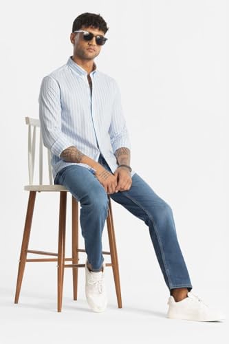 Image of SNITCH Blue Stripes Shirts