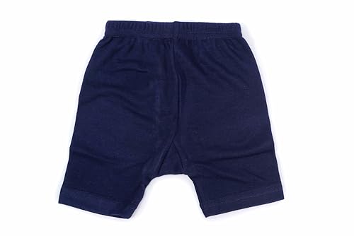 Image of Red Rose Kids Girls Cotton Solid Shorty Pack of 3
