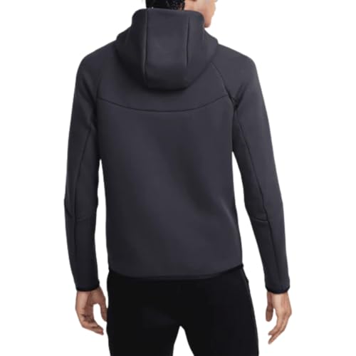 Nike Tech Men's Full-zip Windrunner Hoodie Size- Large Black/Anthracite2