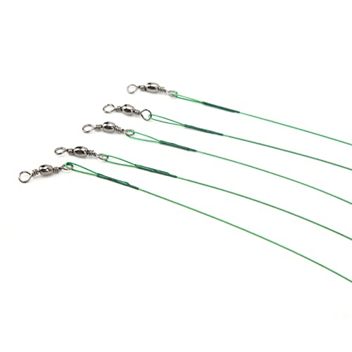 RiToEasysports Fishing Leaders de acero, 100 unidades miniatura 3