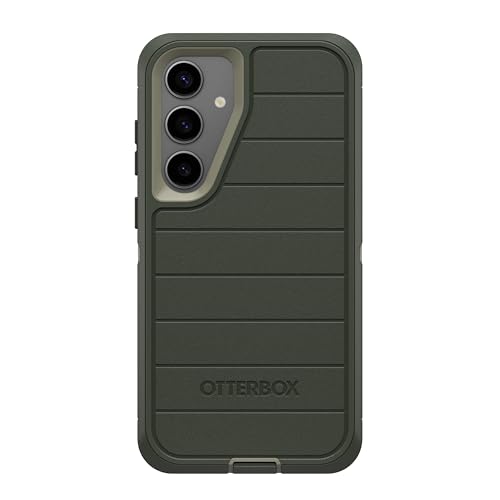 OtterBox Samsung Galaxy S24+ (Only) - Defender Series Case - Lichen The Trek (Green) - Case Only - Screenless - Rugged & Durable - with Port Protection - Microbial Defense Protection