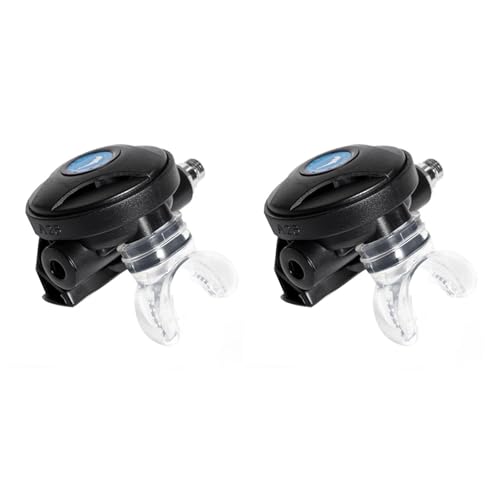 Booso 2X Regulador de Segunda Etapa de Buceo Profesional Bajo el Agua Buceo Pulpo Regulador de Buceo Equipo Accesorio-Negro