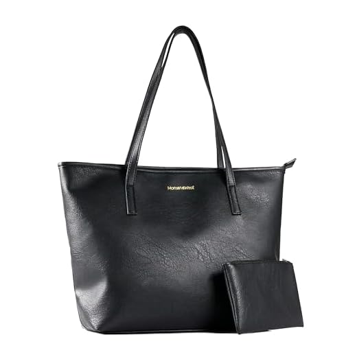 Montana West Tote Bags Large Leather Purses and Handbags for Women Top Handle Shoulder Satchel Hobo Bags B2B-MWC-028BK