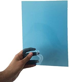Blue Overlay For Dyslexia A4 Pack | Dyslexia Overlays For Visual Stress Relief | Dyslexia Coloured Overlays For Reading Aids | Coloured Overlays For Dyslexia Aids For Children | Dyslexia Reading Aids