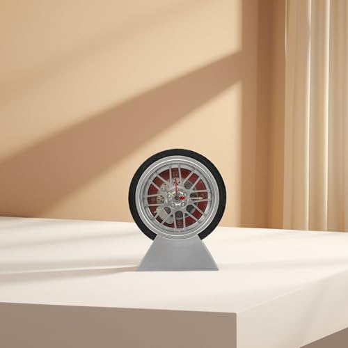 Reloj de neumático para sala moderna que transforma la decoración de tu hogar 6