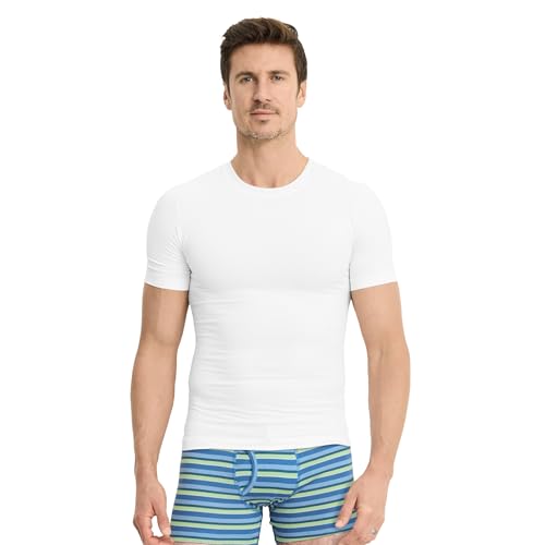 Jockey Men's Undershirt FormFit Cotton Stretch Crew Neck Undershirt