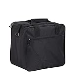 Ecoticfate Tasche für Bowlingkugeln,Balltasche aus Oxford-Gewebe mit Schulterriemen - Bowlingballtasche Bowlingtasche mit gepolstertem Ballhalter – passend für Bowlingschuhe bis Herrengröße 15