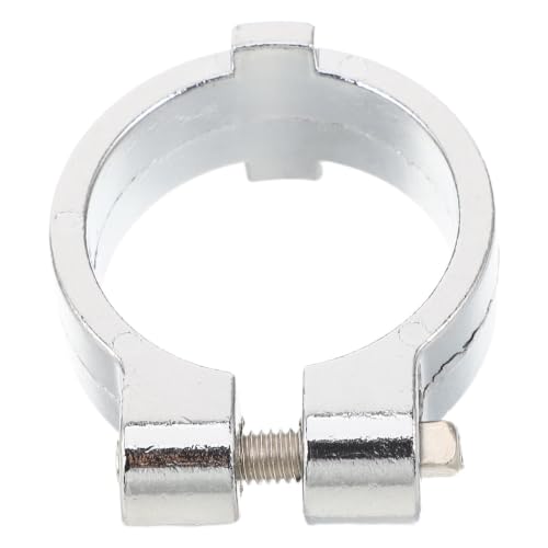 Clamp de memoria Toddmomy para rack de batería, para tubos de 38mm, clamp metálico para montaje de batería con superficie antideslizante y control preciso de rotación, para soportes de platillos en aulas de música miniatura 1