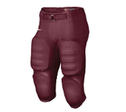 Nike Men's Defender Game Football Pant Cardinal Red Maroon White Size XXXL 3XL