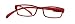 Spider Monkey Long Arm Reading Glasses Bright Red (+1.50, Bright Red)