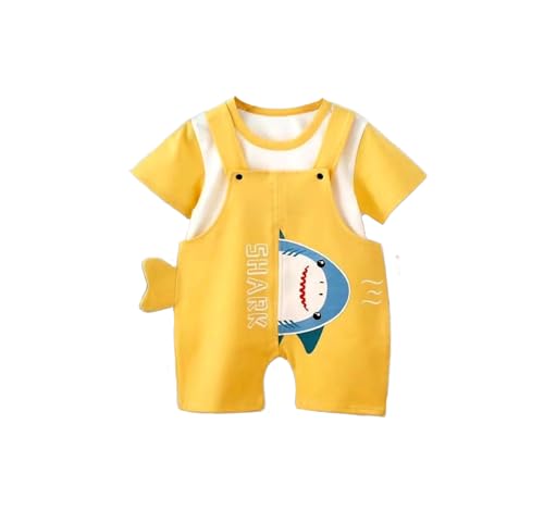 Image of Bold N Elegant Cute Cartoon Bibshorts Dungaree Baby Boy Girl Clothing Tshirt Shorts for little Kids