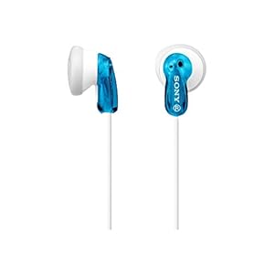 Sony Mdre9Lpl – Auriculares de Botón, Blanco y Azul, 5