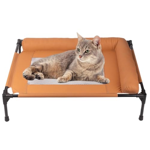 Lit surélevé pour terrasse et balcon : canapé respirant pour animal de compagnie