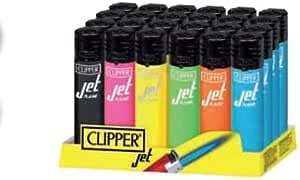 4 x Clipper Lighters Set,METALLIC MAXI SIZE JET FLAME WINDPROOF LIGHTER Gas Lighter Refillable SET OF Received 4 NEW, GREAT GIFT SET JET FLAME 4 X RANDOM COLOURS