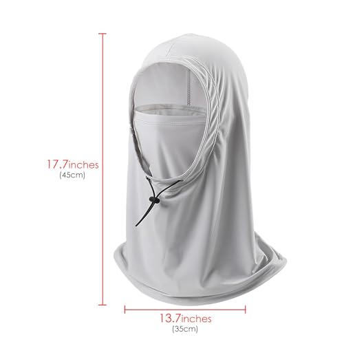 NALACAL Breathable Ski Mask Balaclava Face Mask, Windproof Sun Protection Hood for Outdoor Activities, Summer Full Face Cover for Ultimate Comfort and Protection