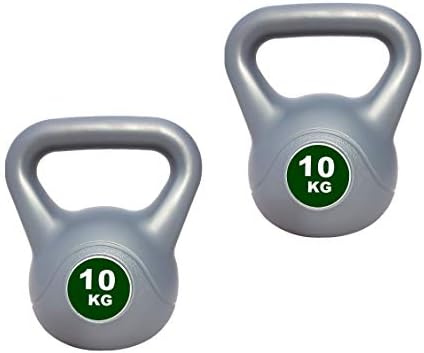 UK Fitness Kettlebell Set Vinyl Kettlebells Strength cardio weights set training cardio strength weight loss equipment Plus 30 day free access to unlimited home gym workout