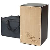 1 Bordon en V Cajon Flamenco Rock + Funda