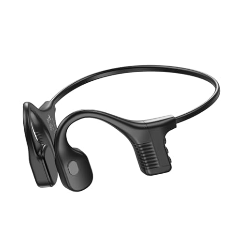 空気伝導イヤホン IP68防水 耳を塞がない 骨伝導オープンイヤーヘッドフォン マイク付き MP3 モード 32GBメモリー外音取り込みモード 装着検出機能 最大34時間再生 軽量23g 日本語説明書付き