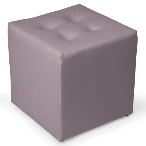 MG Design Puf Terciopelo Lila 41 x 41 cm