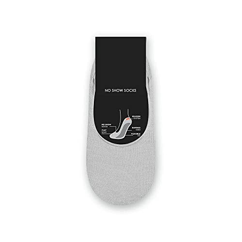 STEVEN Calcetines Invisibles Para Mujer Y Niña, En Bambú (Viscosa), Con Tacón De Silicona Antideslizante Cover