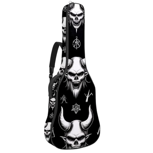 Sac à dos pour guitare motif chauve-souris d'Halloween cadeau musicien