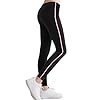 MEILONGER Girls Leggings Black Yoga Pants for Kids Teenage Gym Dance Sports School Pe Trousers(Black,11-12)
