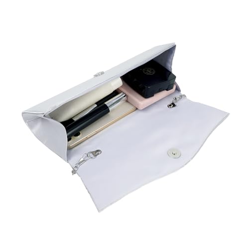 Image of Goclothod Evening Clutch Handbag Women Fashion Crossbody Shoulder Bag Chain Purse