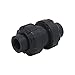 Valvula antirretorno bola conexión roscada pvc valvula retencion agua valvula no retorno anti retorno (Rosca 1/2 pulgada)