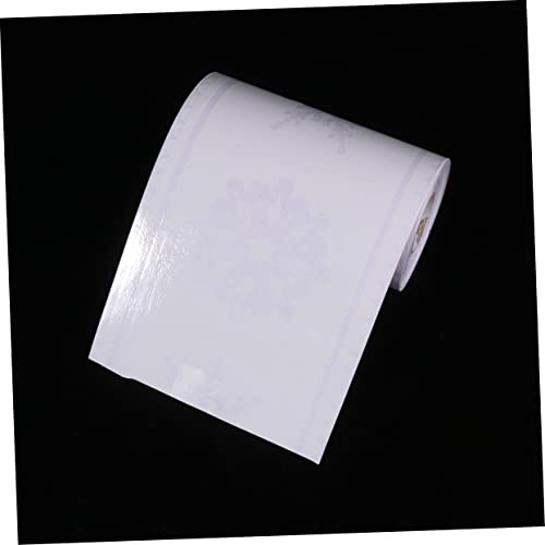 BETOOKY 1 Pçs Apliques Enfeites Adesivo De Azulejo Papel De Parede De Vidro Filme De Renda Papel De