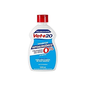 Vet+20 - Shampoo Hipoalergenico - 500 ml