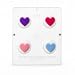 Heart Valentines Day Cookie Sandwich Chocolate Candy Mold 1606